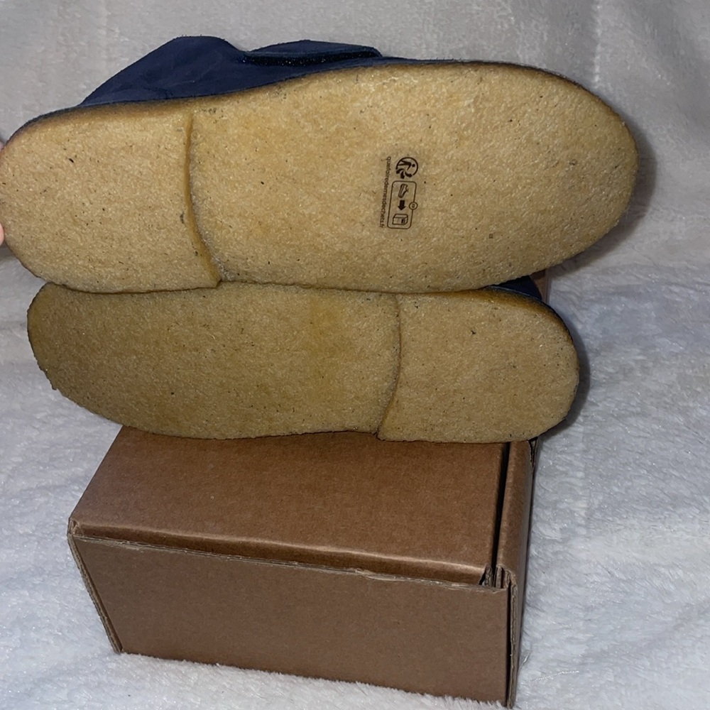 NWT NATURINO CHOCO Suede Desert Boots in Blue - Picture 14 of 15
